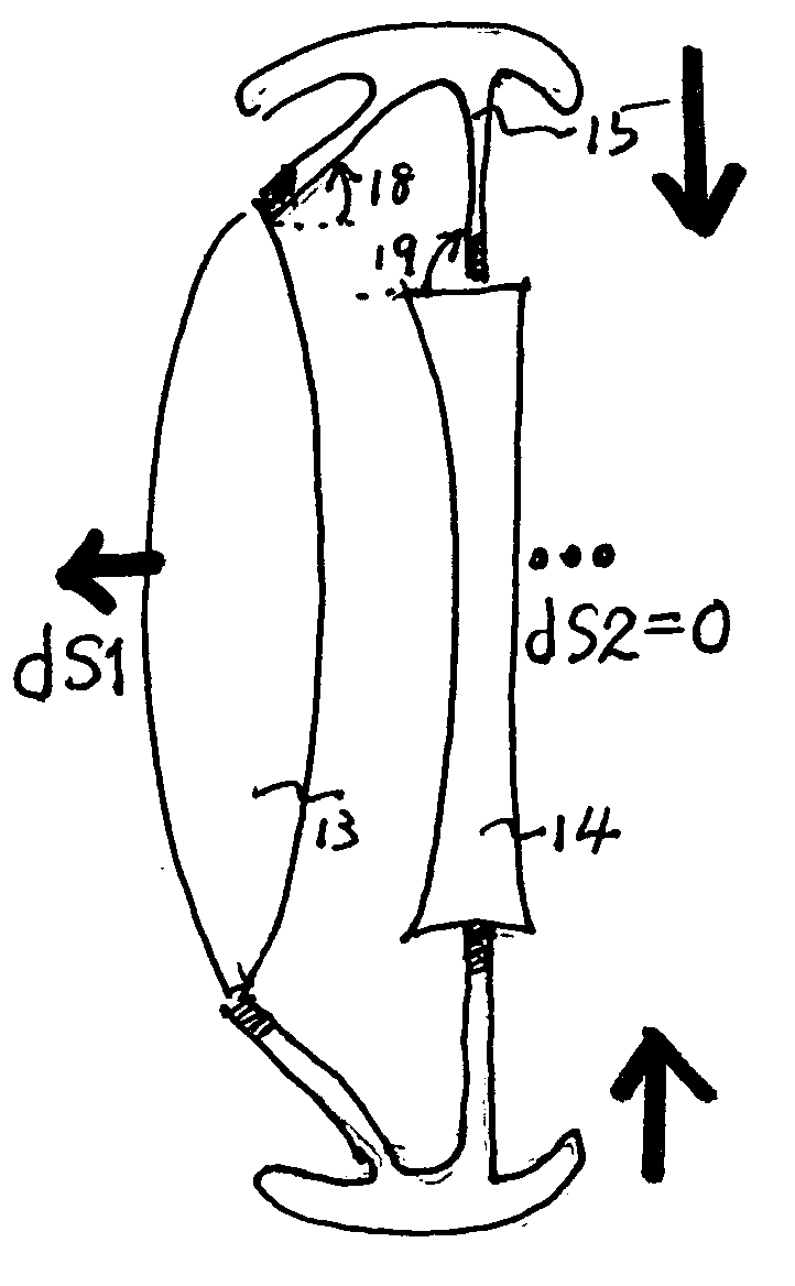 Method and device for vision correction via dual-optics accommodating intraocular lens