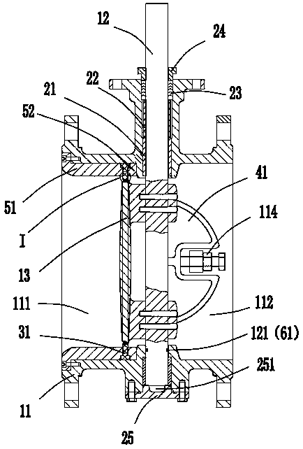 Rotary control valve with high flow controllability