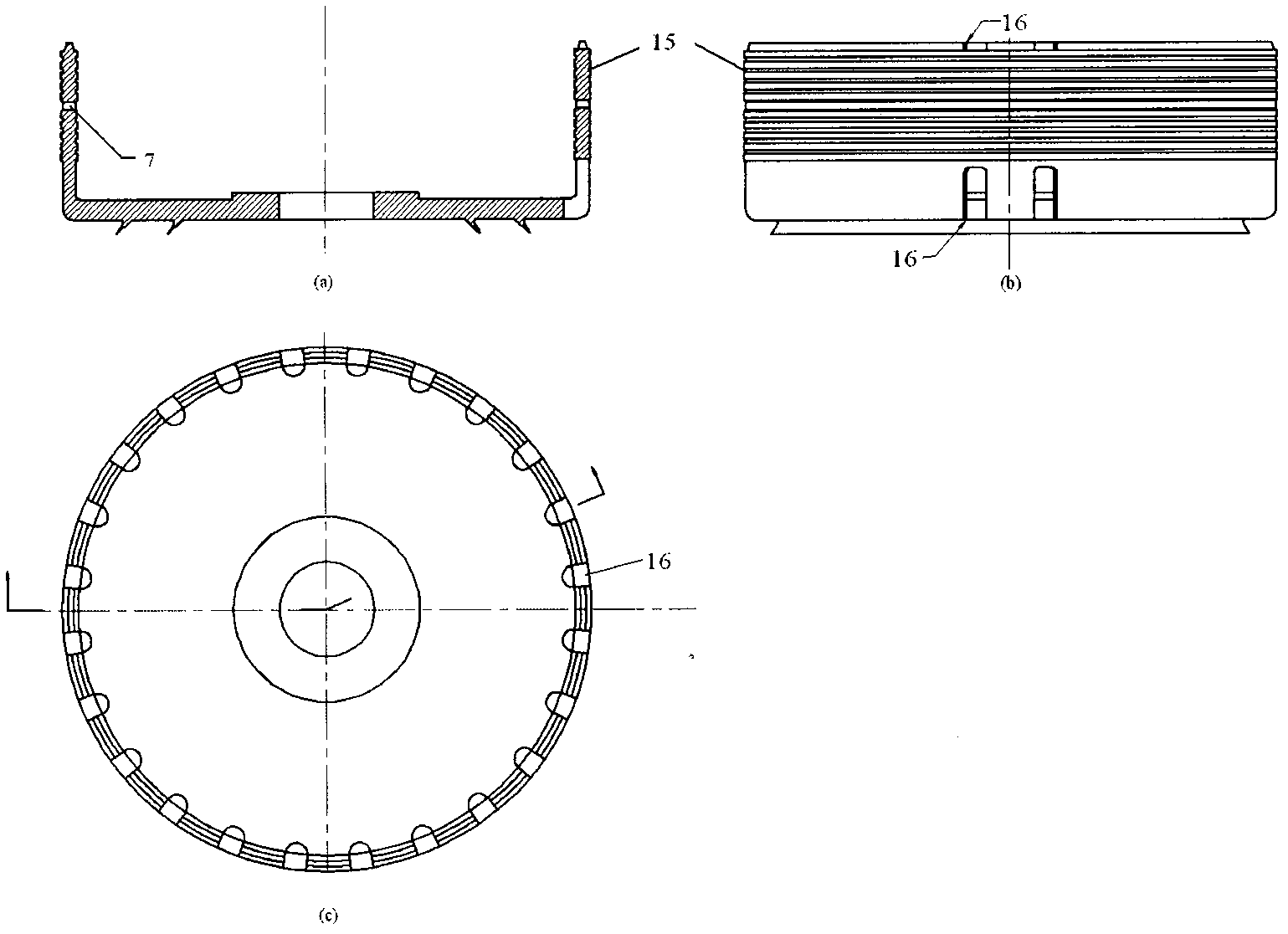 Magnetic powder clutch applying permanent magnet material