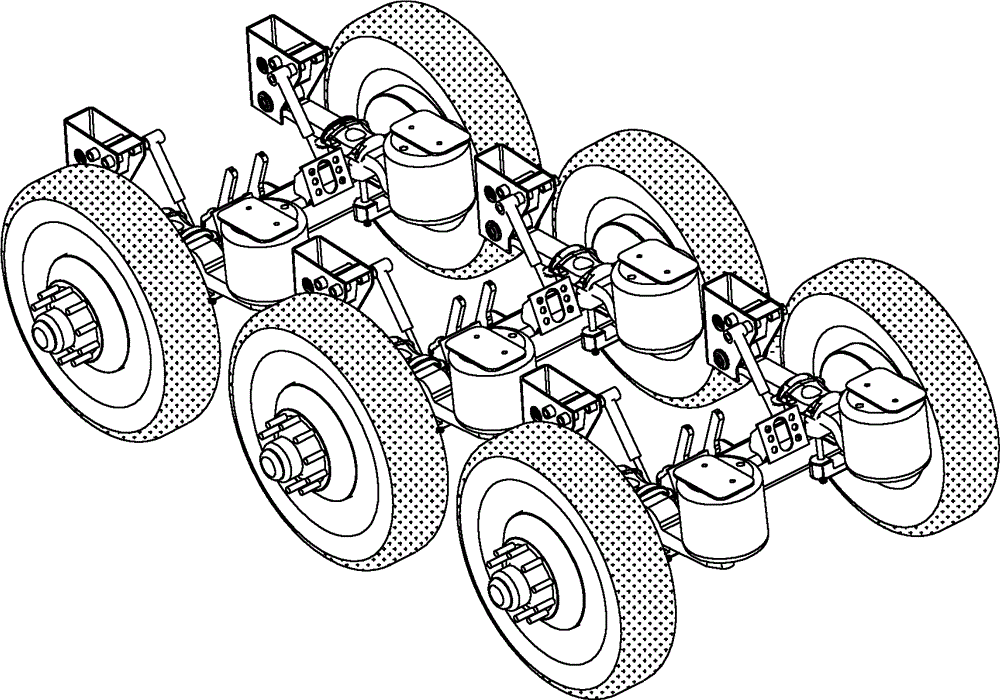 Device convenient for adjusting automobile suspension axle distance