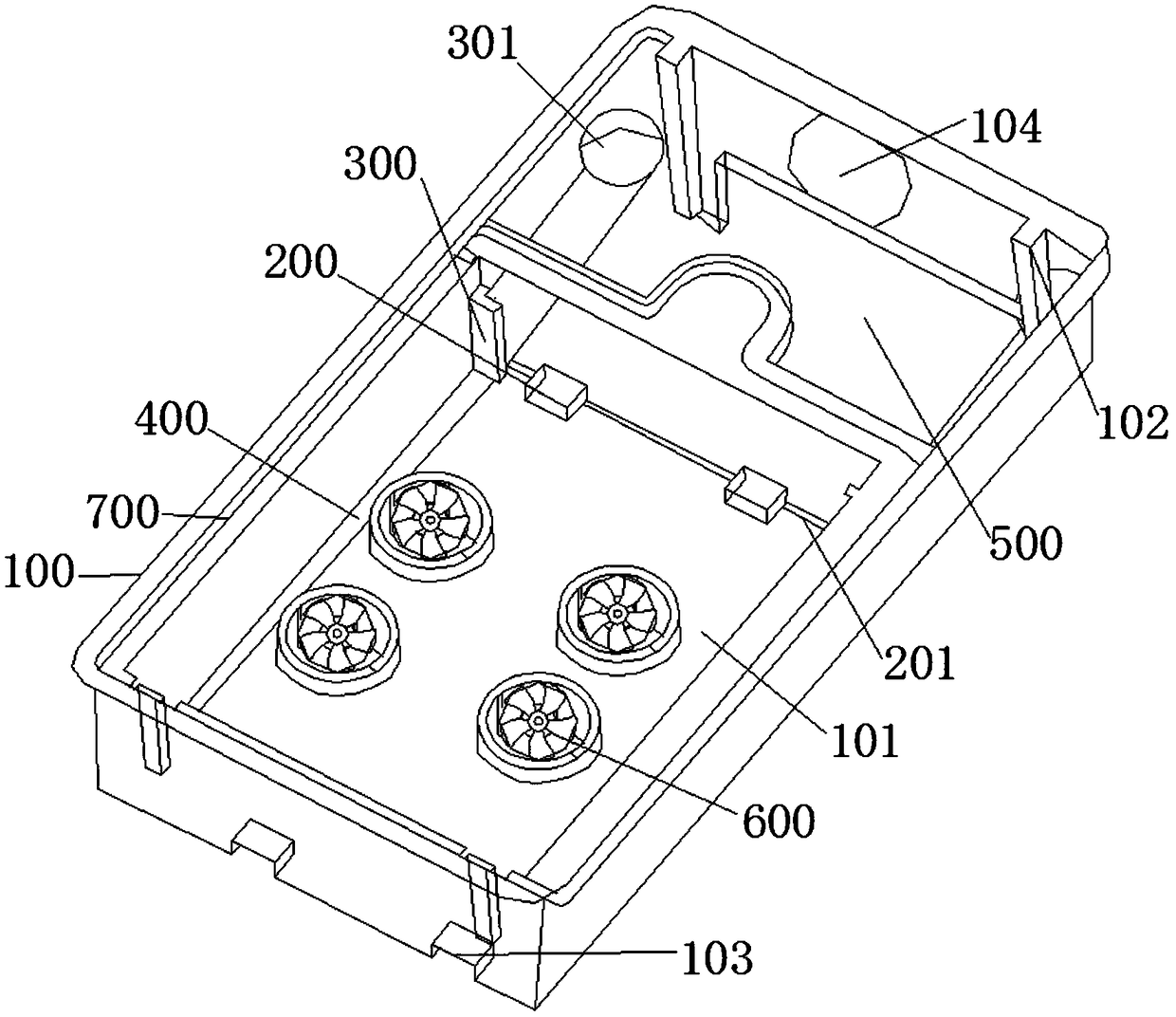 Vibration-damping protection device for servo motor