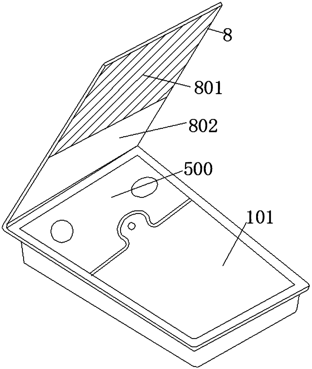 Vibration-damping protection device for servo motor