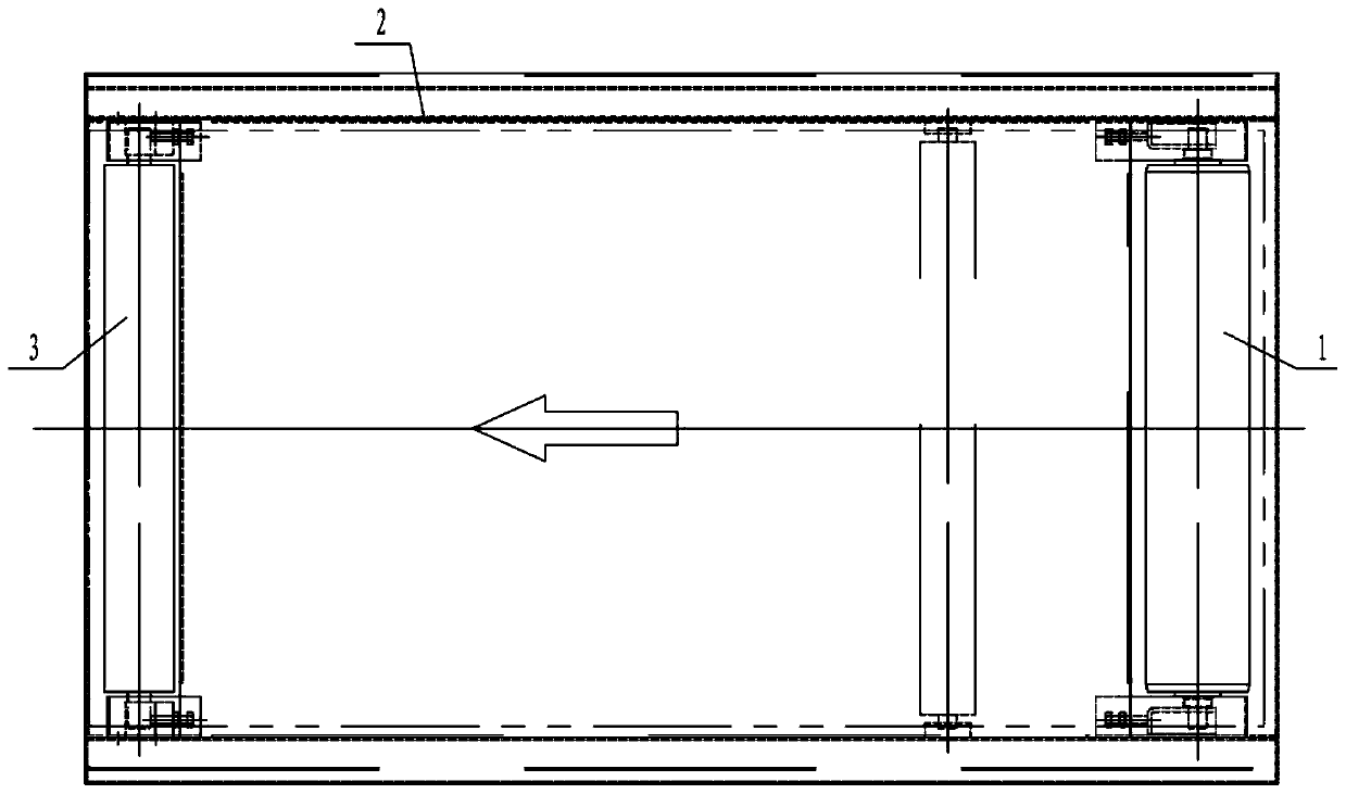 Automatic check-in weighing and conveying machine