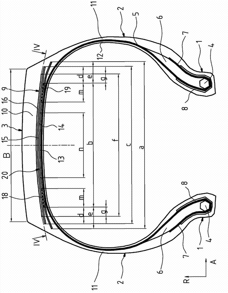 Pneumatic vehicle tyre