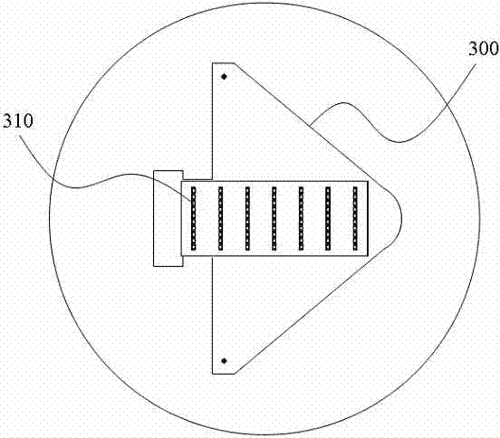 Prostration type watch-film system and implementation method thereof