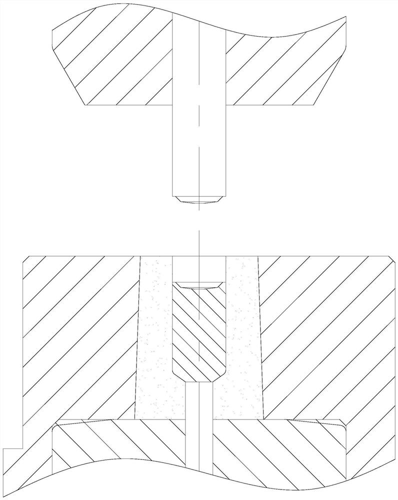 A method for forming an annular thin-walled part, a forming die and a forming punch