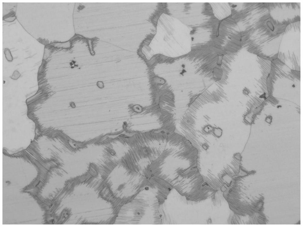 Heat treatment method for regulating and controlling microstructure of magnesium-gadolinium alloy