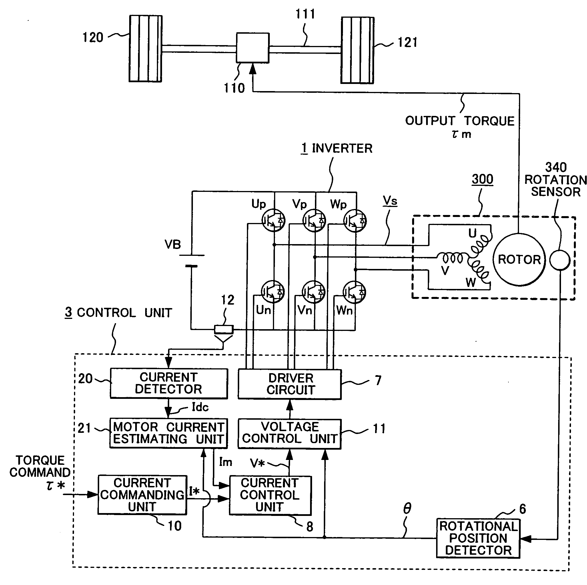 AC motor driving apparatus and method of controlling the same