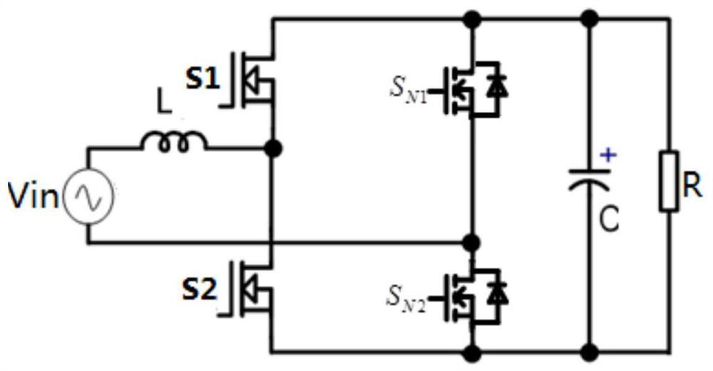 Control method and system of power factor correction circuit