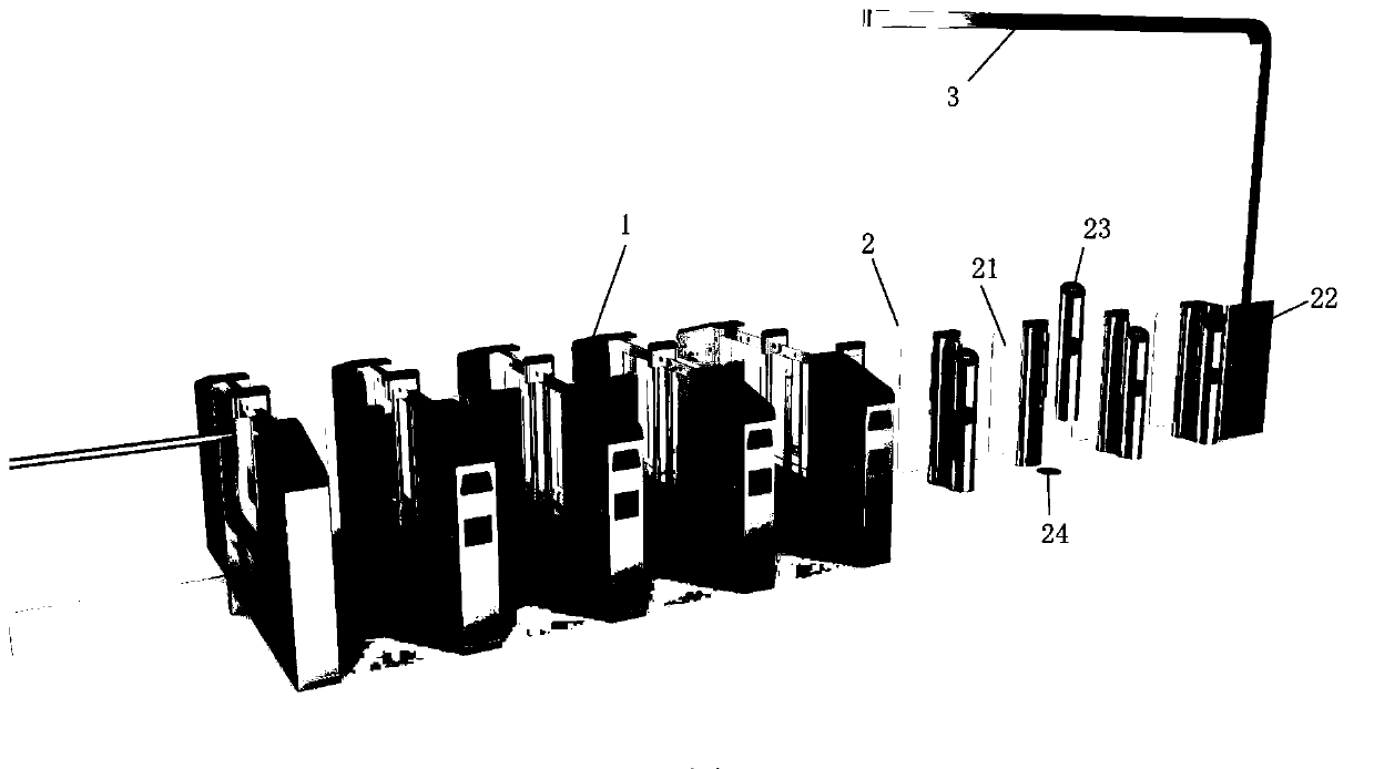 Construction method and use method of smart fence