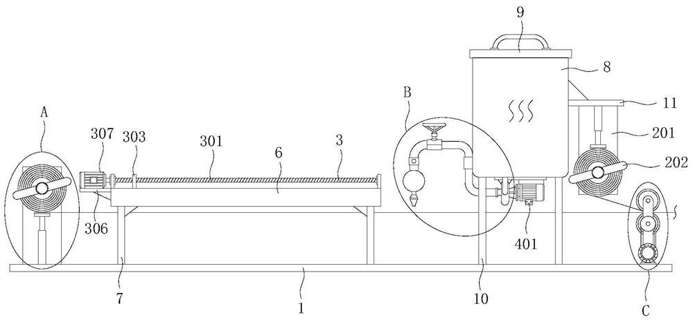 Preparation method and preparation device for preparing polyurethane foam wound dressing