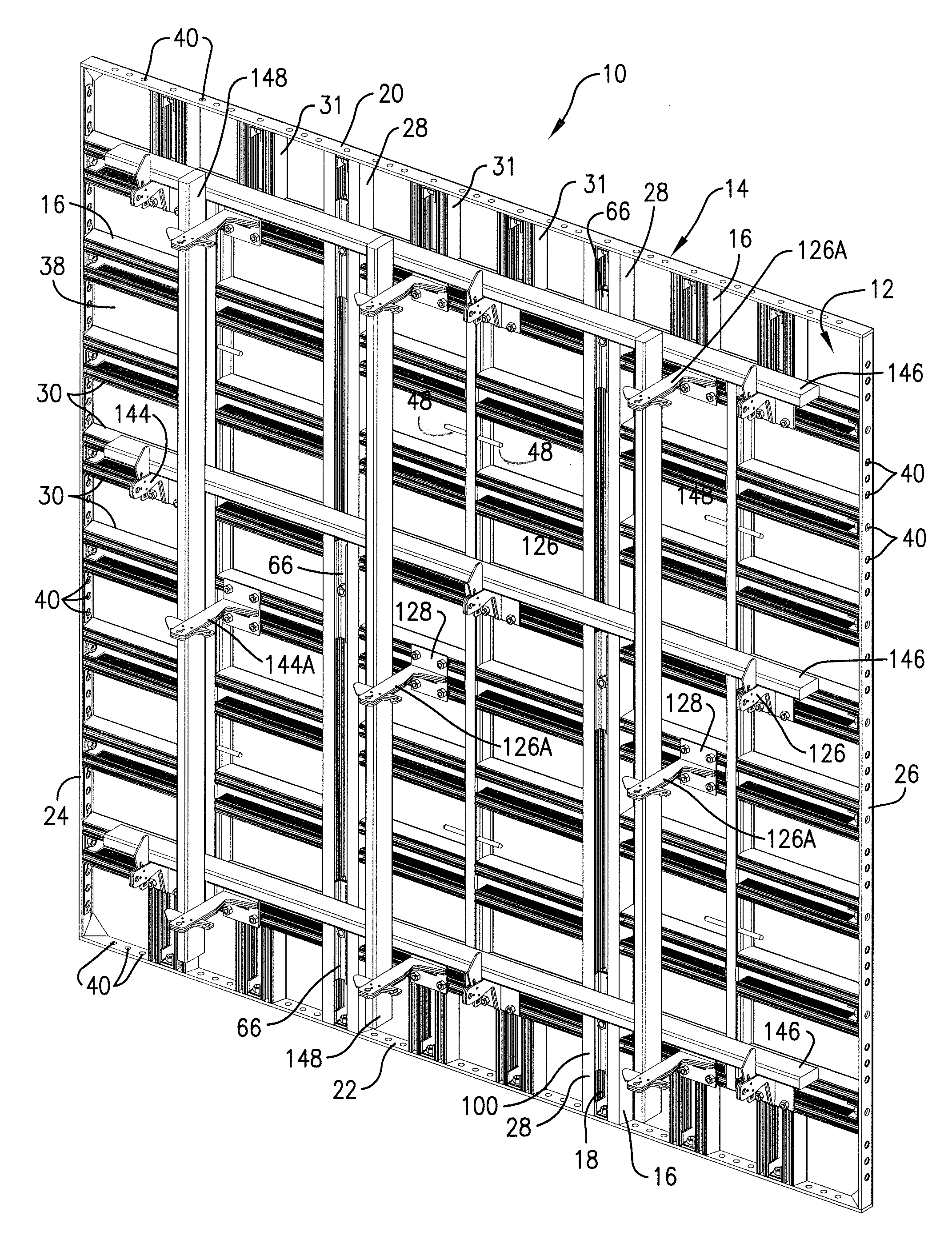 Lightweight Crane-Set Forming Panel