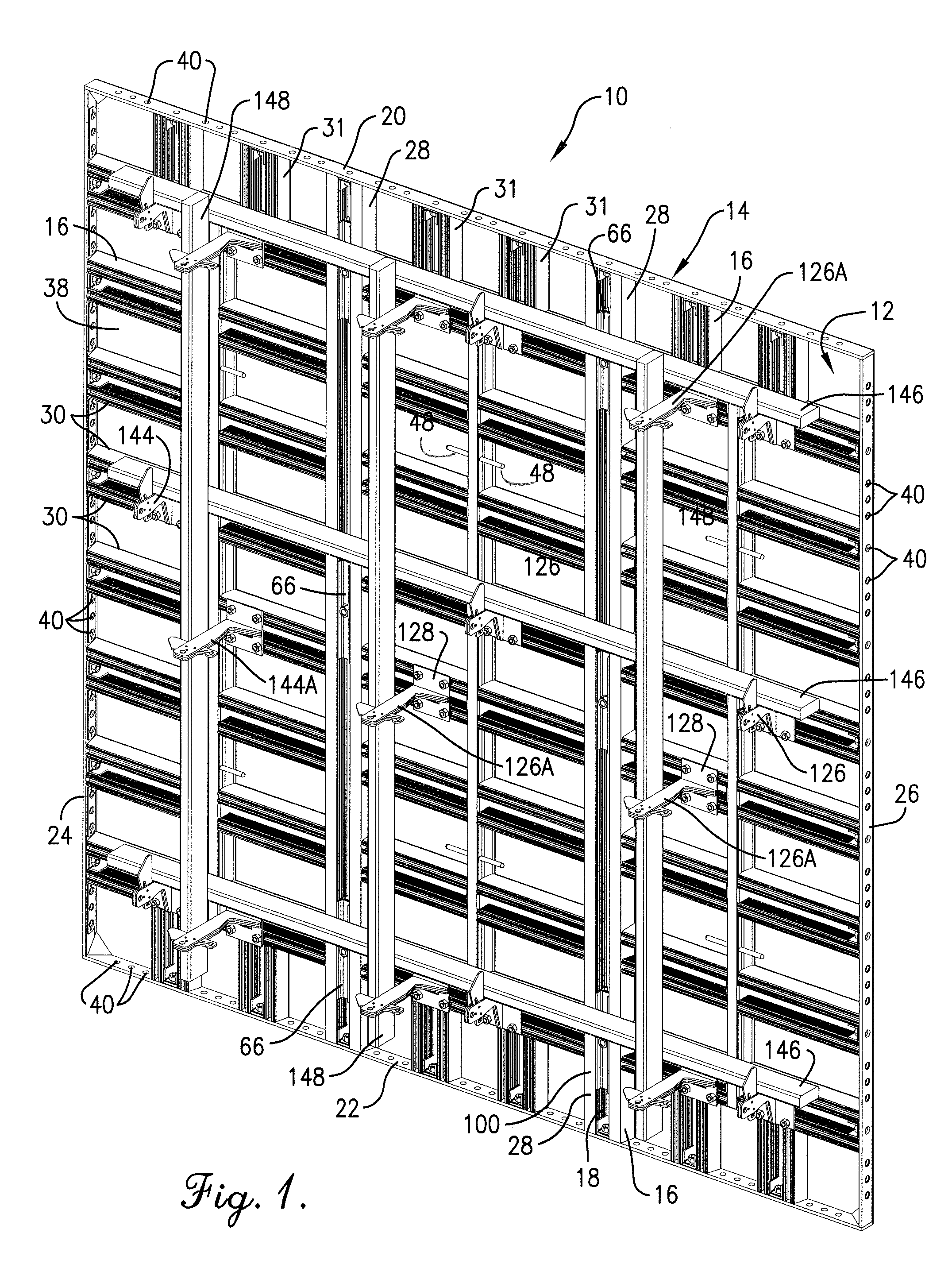 Lightweight Crane-Set Forming Panel