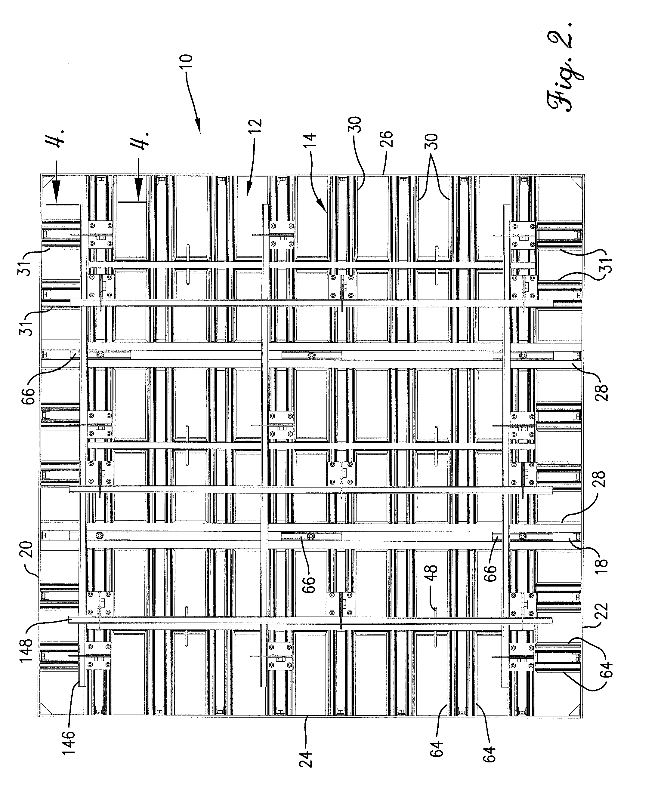 Lightweight Crane-Set Forming Panel