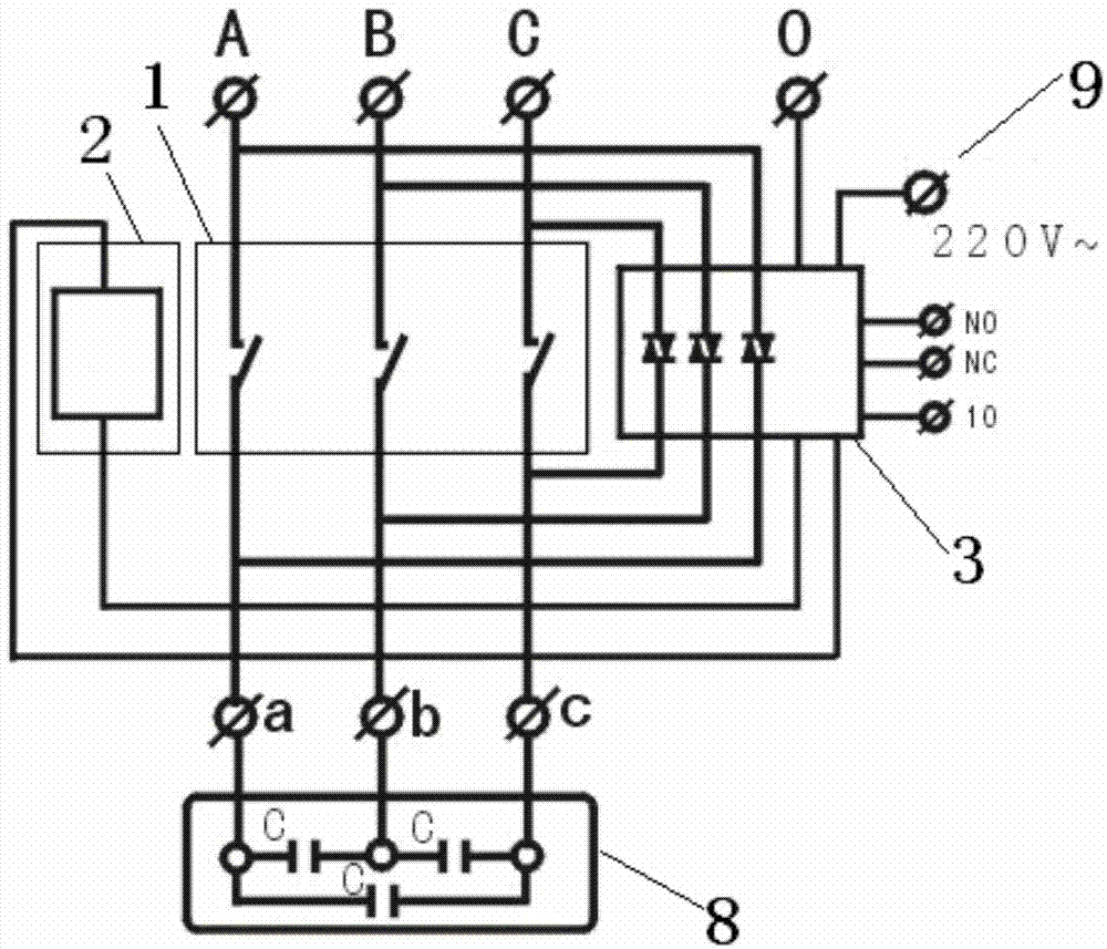 Composite contactor