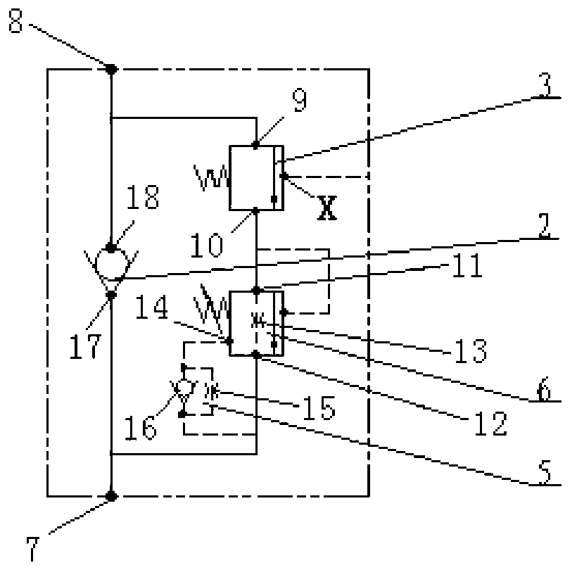 Anti-shaking balance valve, telescopic control loop of hydraulic cylinder and hydraulic device