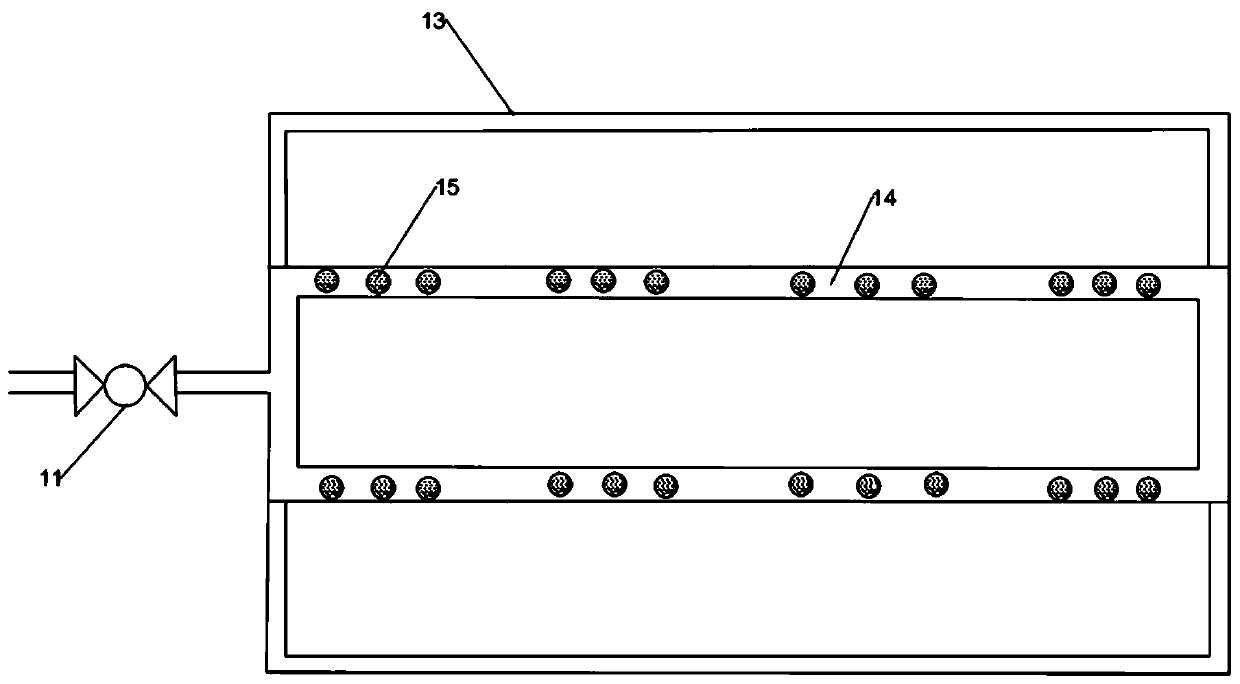 Side slope instability experiment device and method with rainfall and overload as inducements