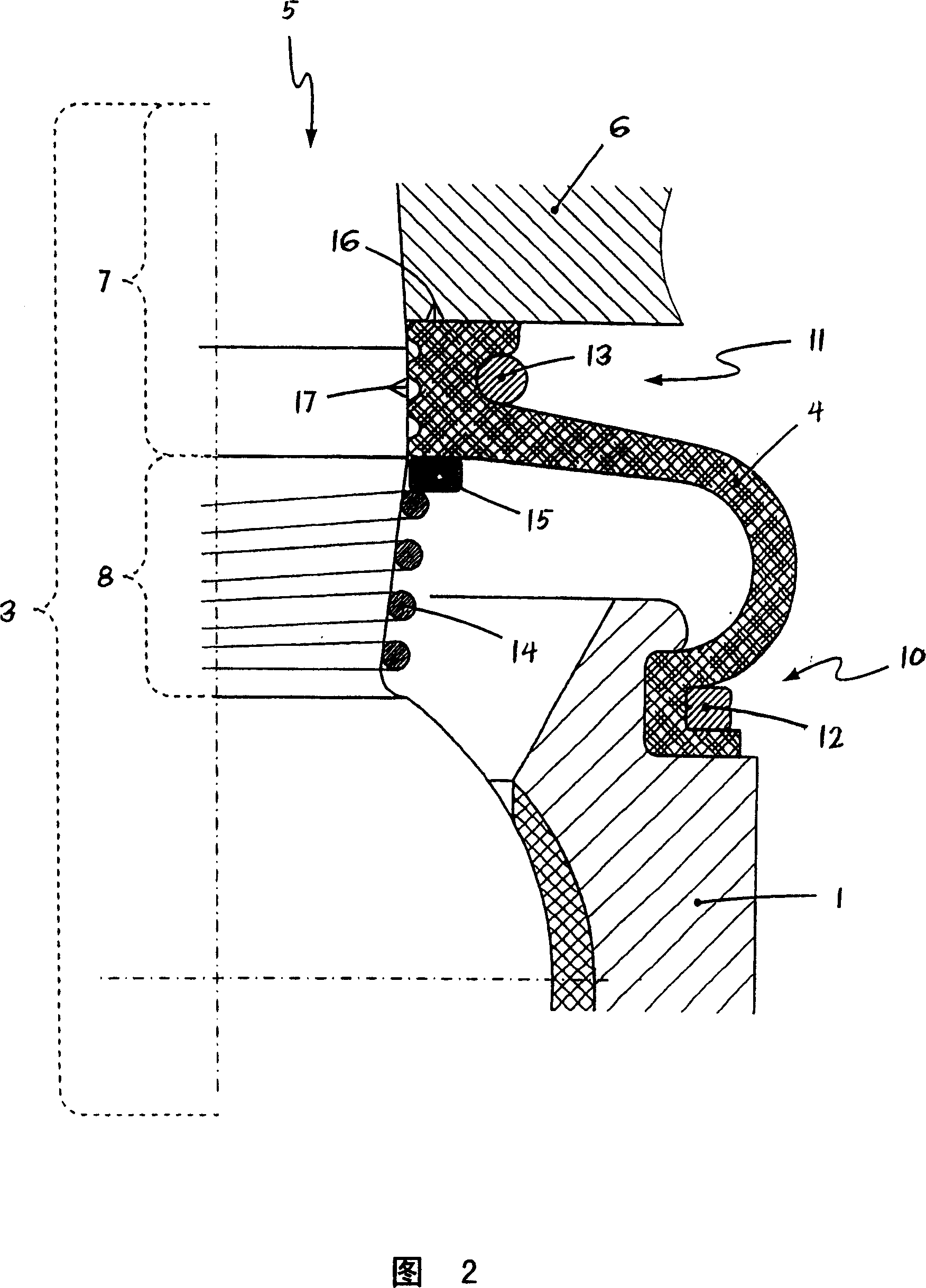 Ball joint with a sealing bellow