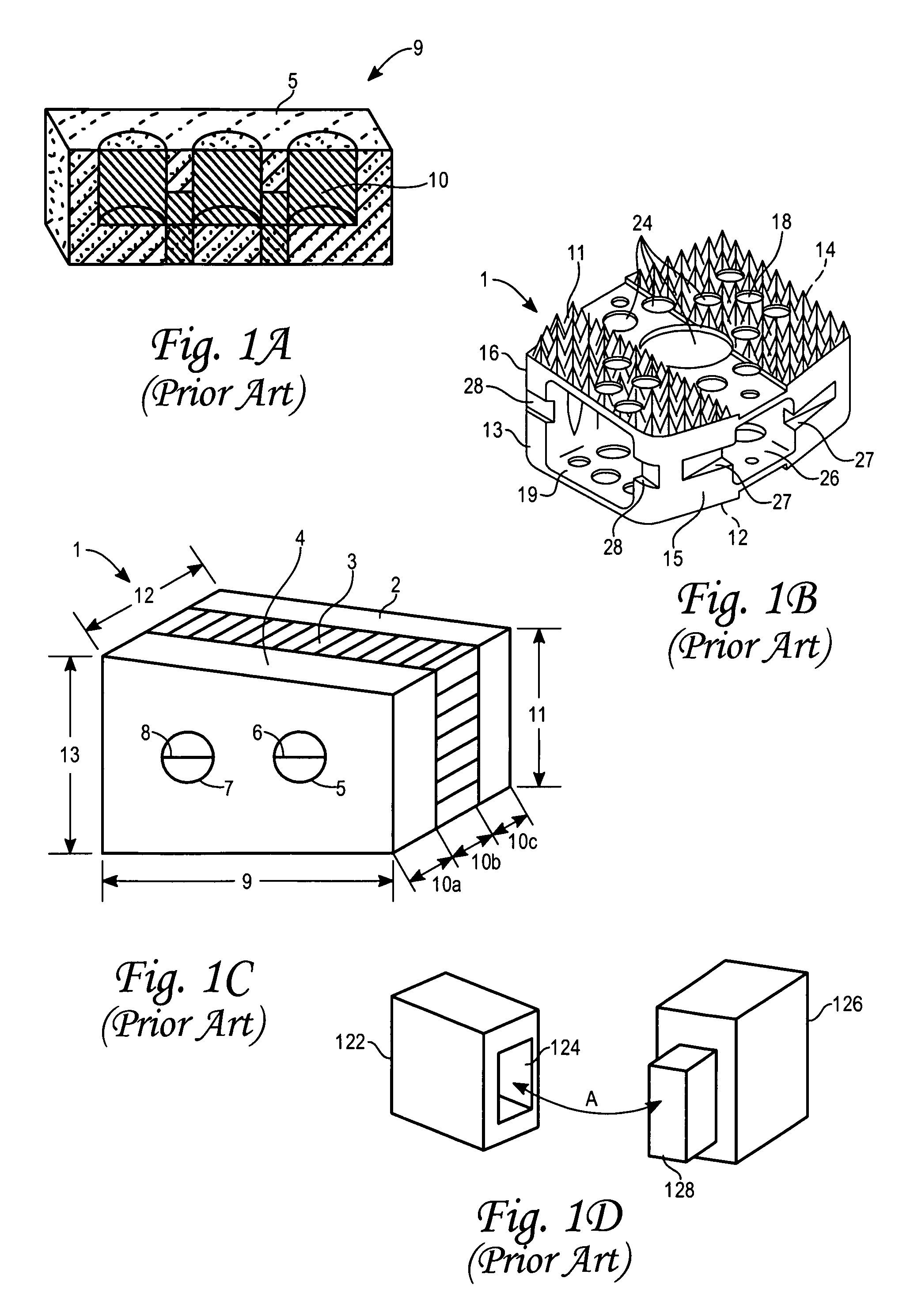 Bone implant with osteo-inducing structure