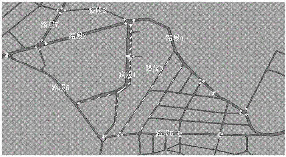 Traffic managing system and method