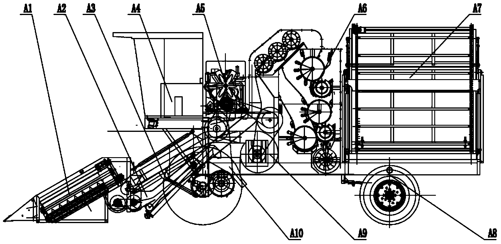 Brush roll cotton picker