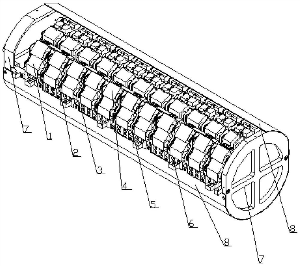 Lithium ion battery pack device