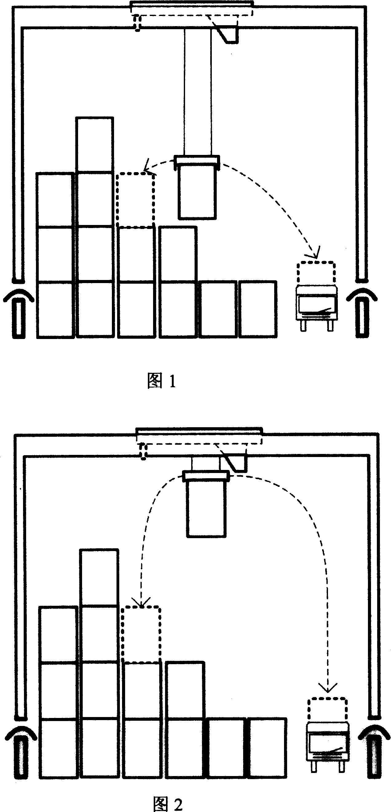 Safety controller for running hoist