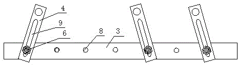 Positioning device for woodworking trepanning machine