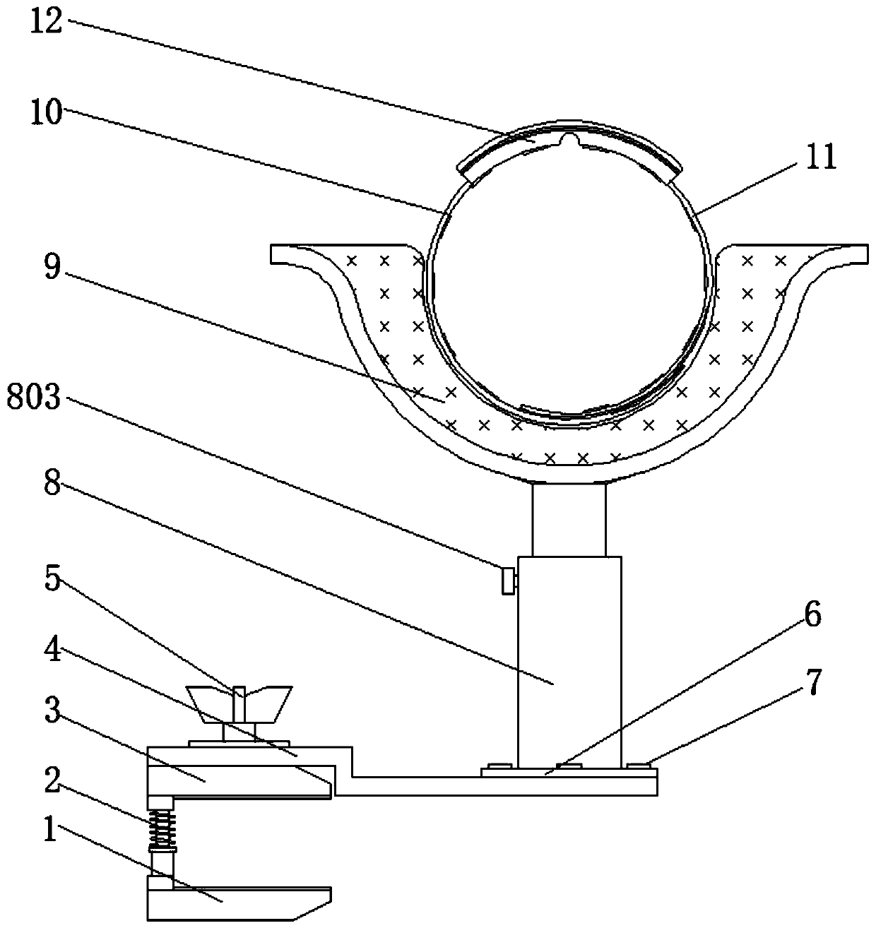 Postoperative wound protection device for hemodialysis nursing