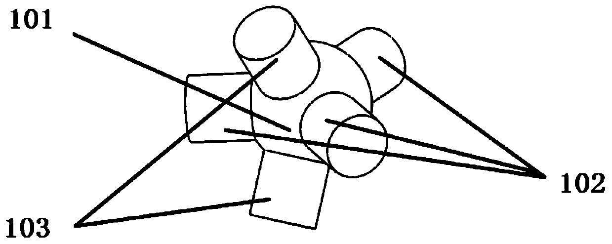 A two-way regular hexagonal grid structure and its construction method