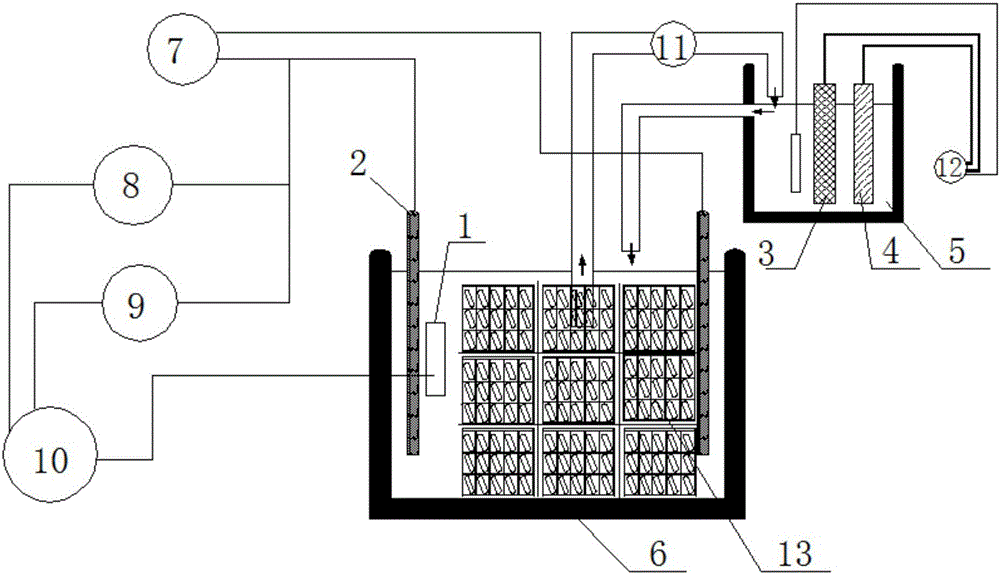 Ohmic heating unfreezing device and unfreezing method for aquatic products