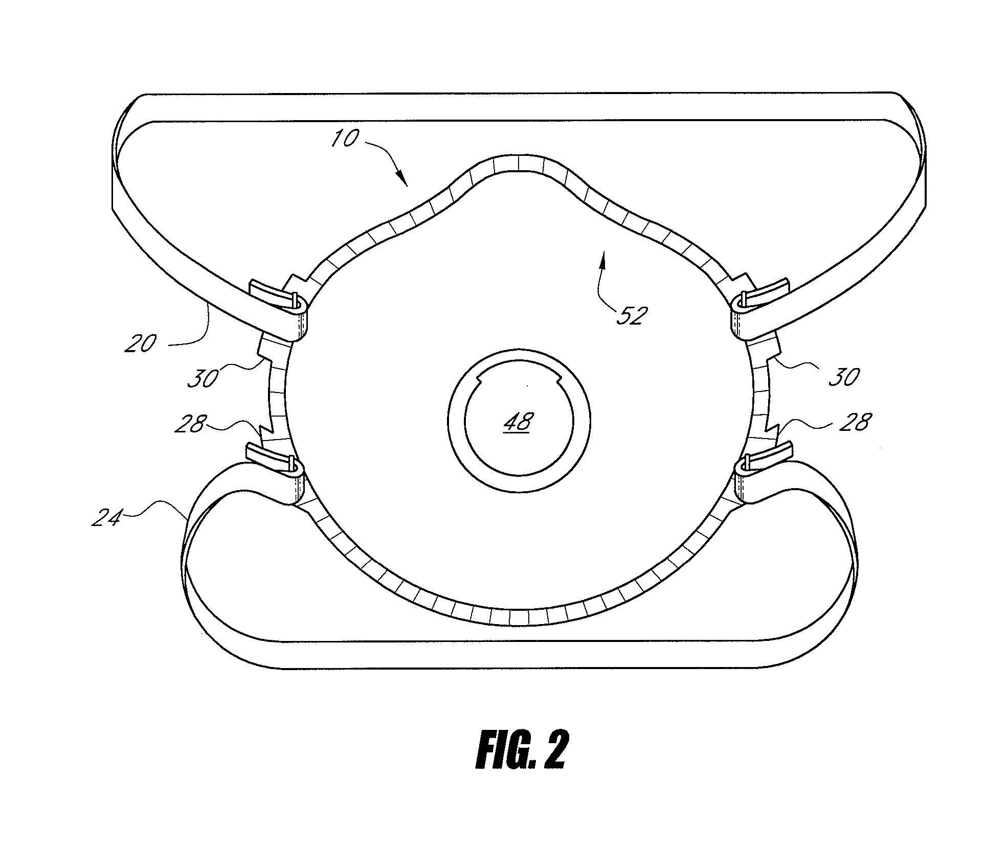 Sealing arrangement for wearable article