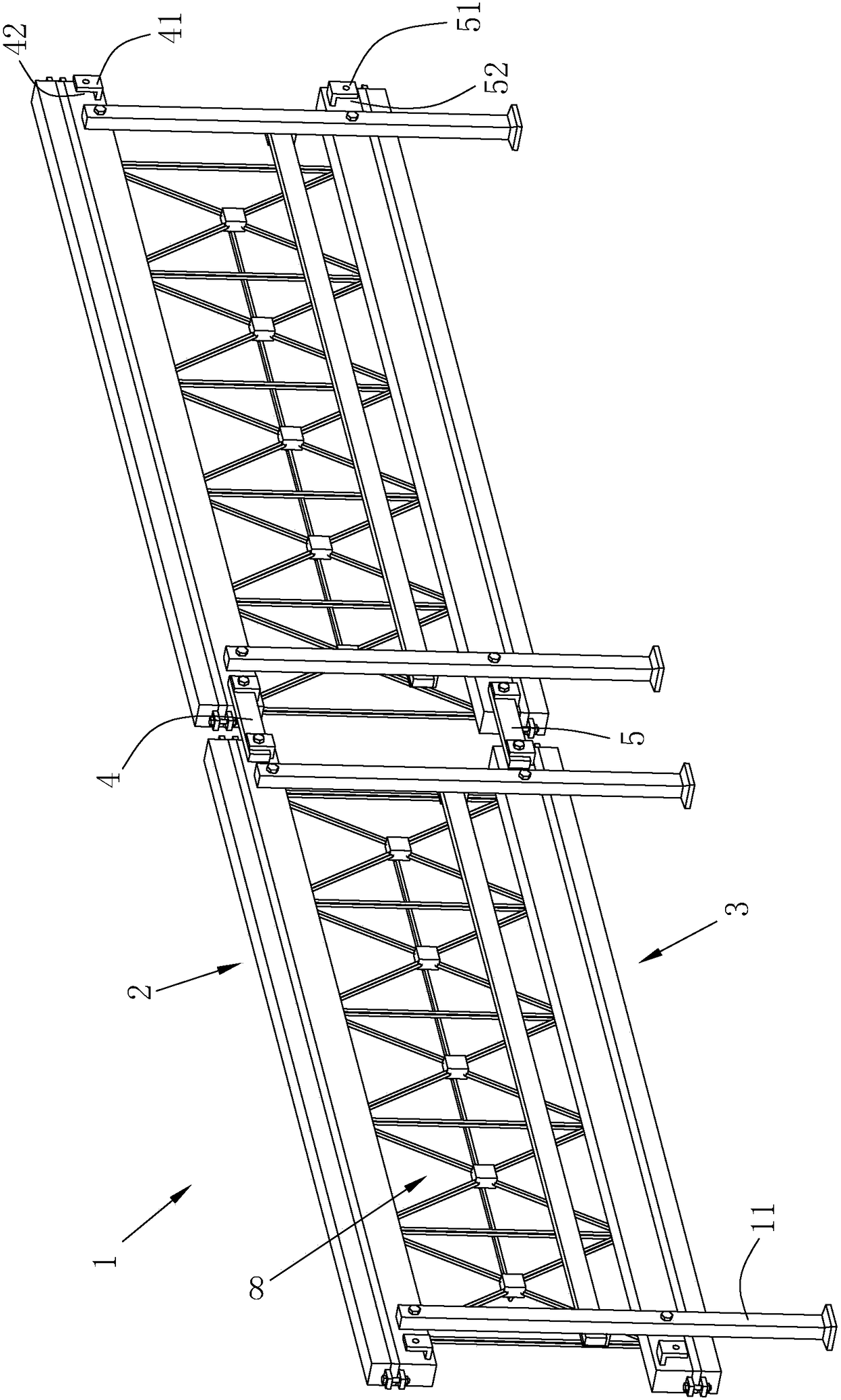Prefabricated guardrail