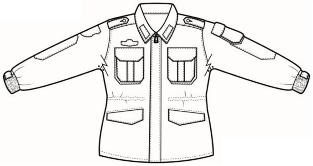 Bionic pattern combat uniform with concealment