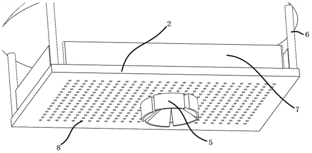 Intelligent control air support mechanism and using method thereof