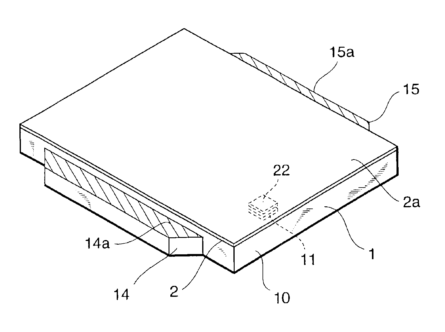 Radiation detector and method of manufacture thereof