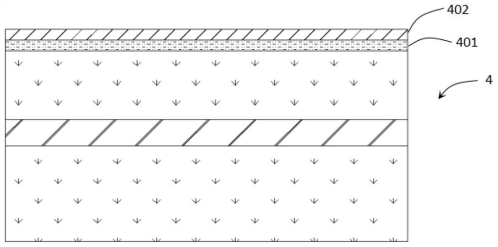 Preparation method of heterostructure thin film capable of reducing thin film stripping thermal stress