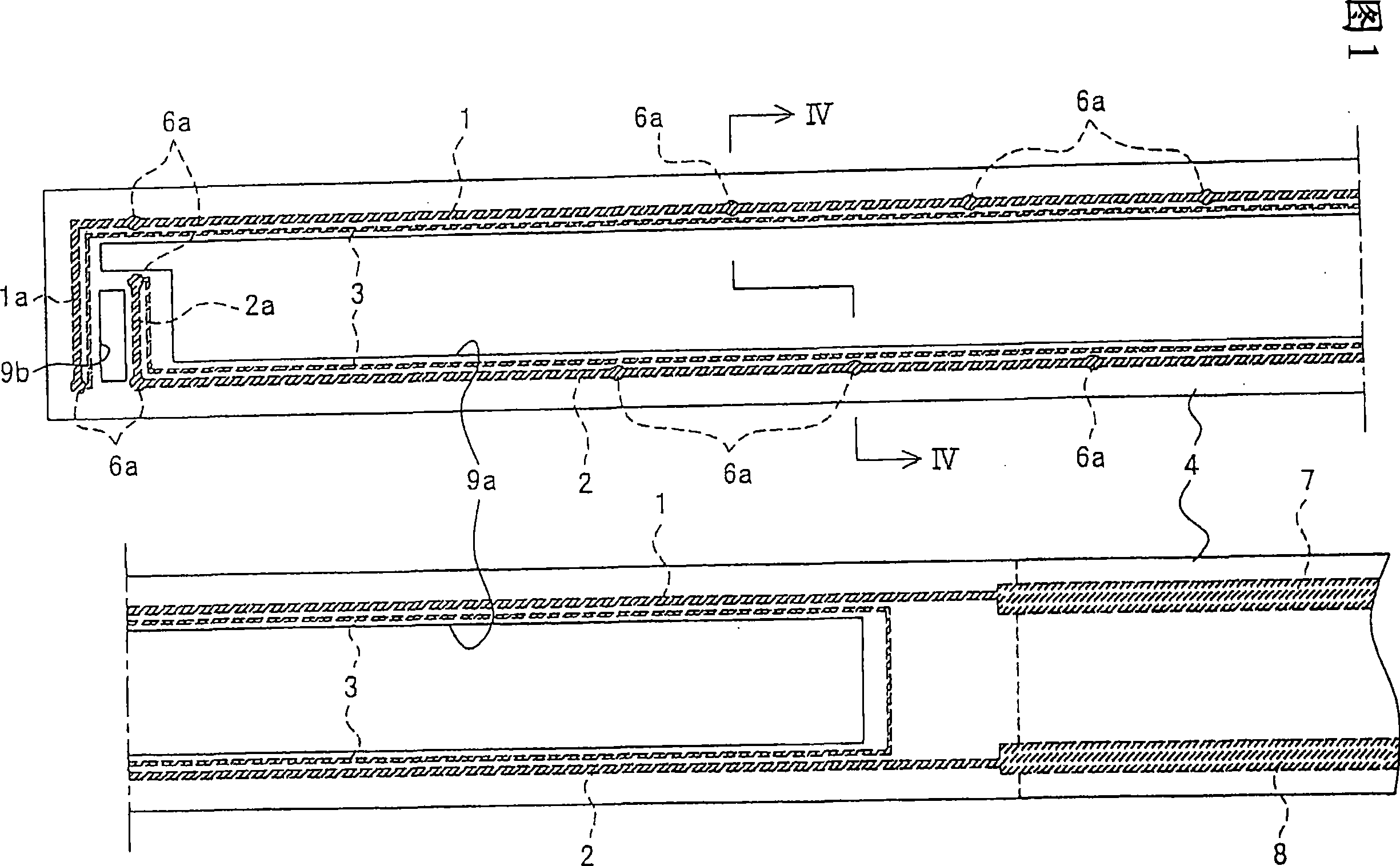 Water content detection sensor