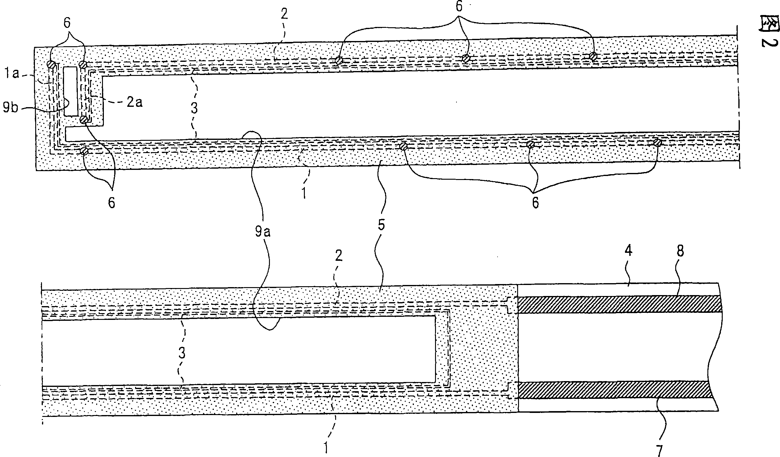 Water content detection sensor