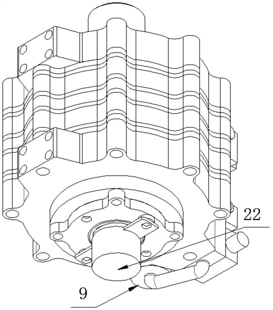 Hydraulic actuator for robot