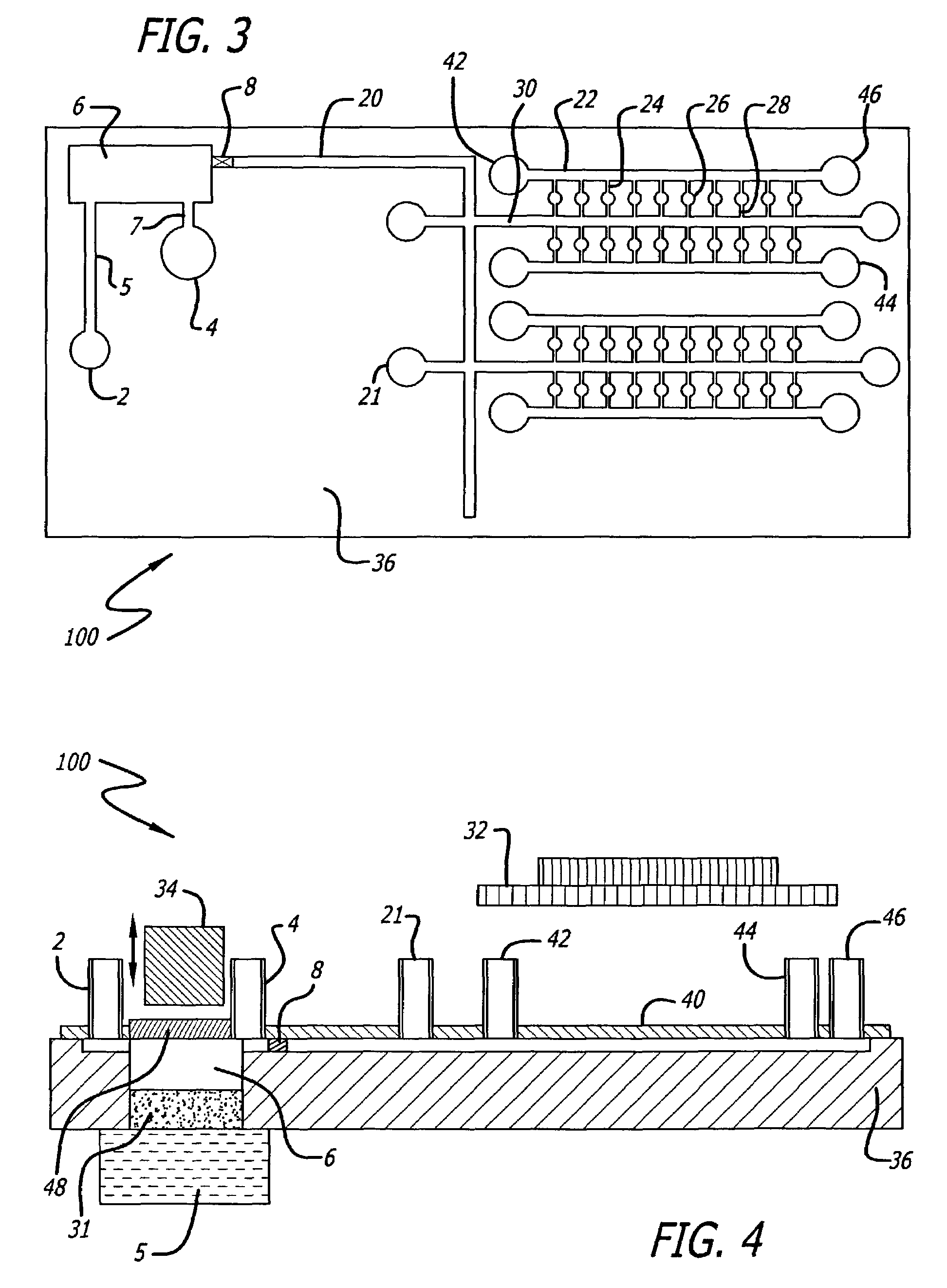 Sample preparation integrated chip