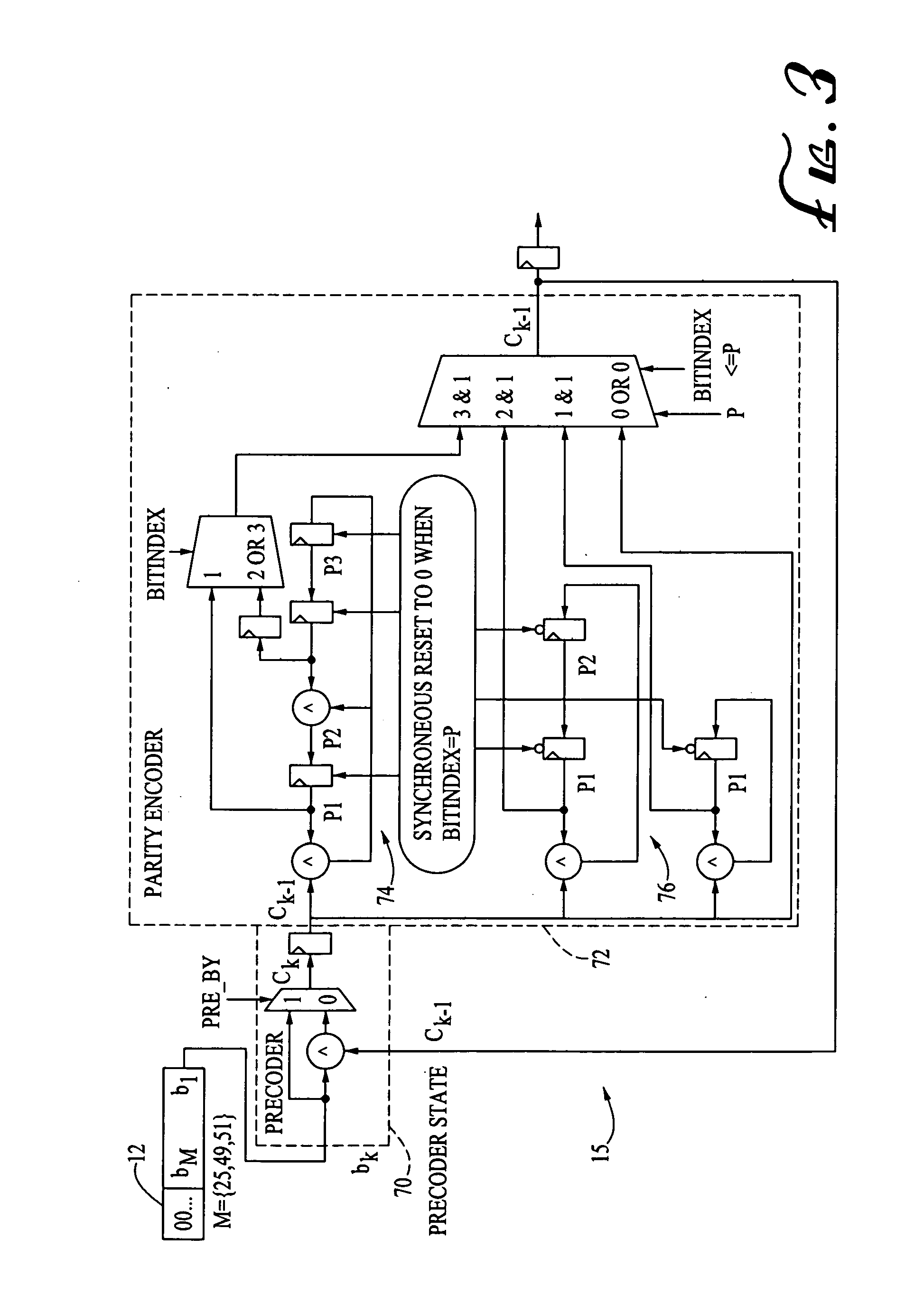 Two stage detector having viterbi detector matched to a channel and post processor matched to a channel code