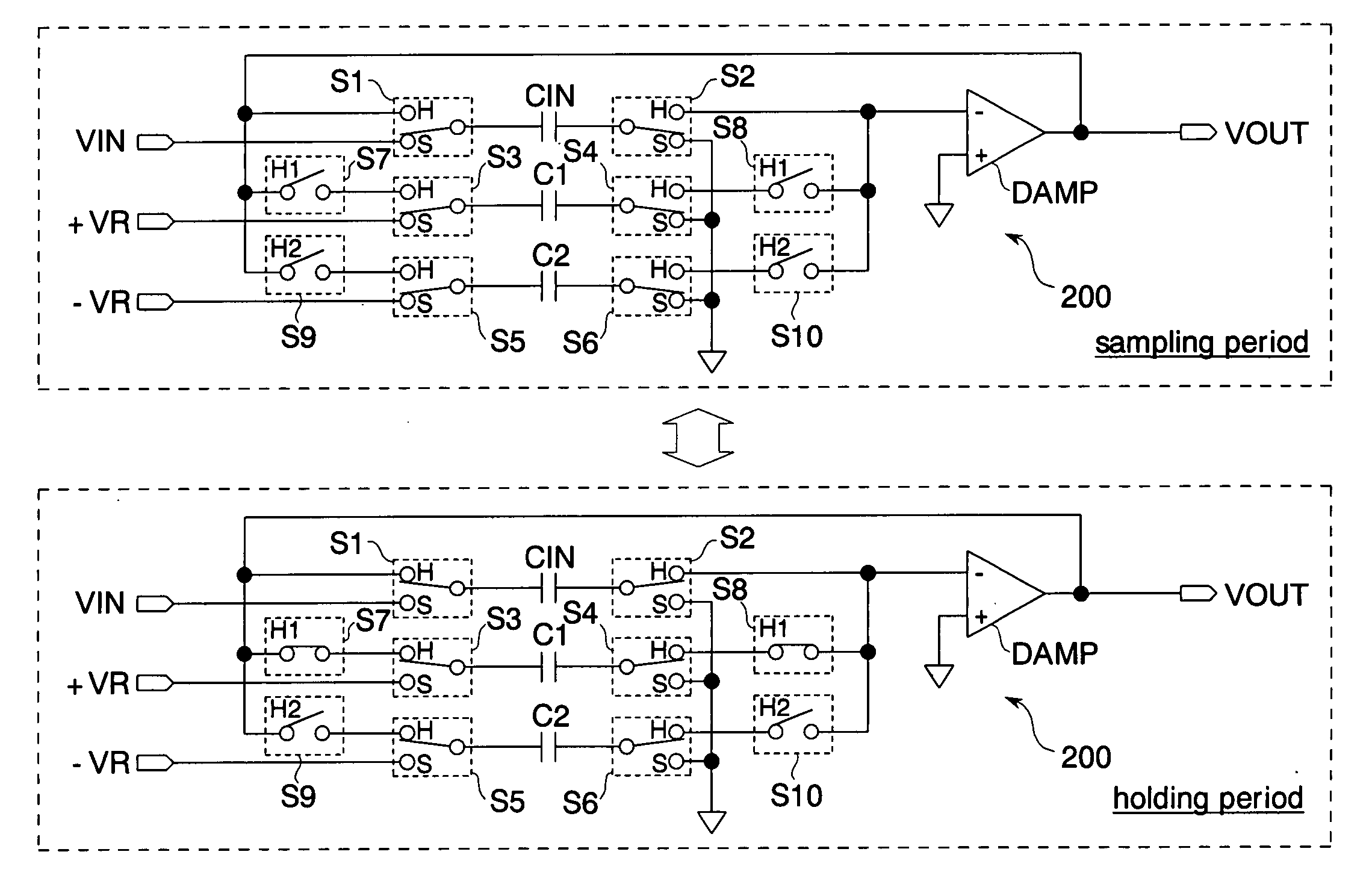 Switched-capacitor circuit and pipelined a/d converter