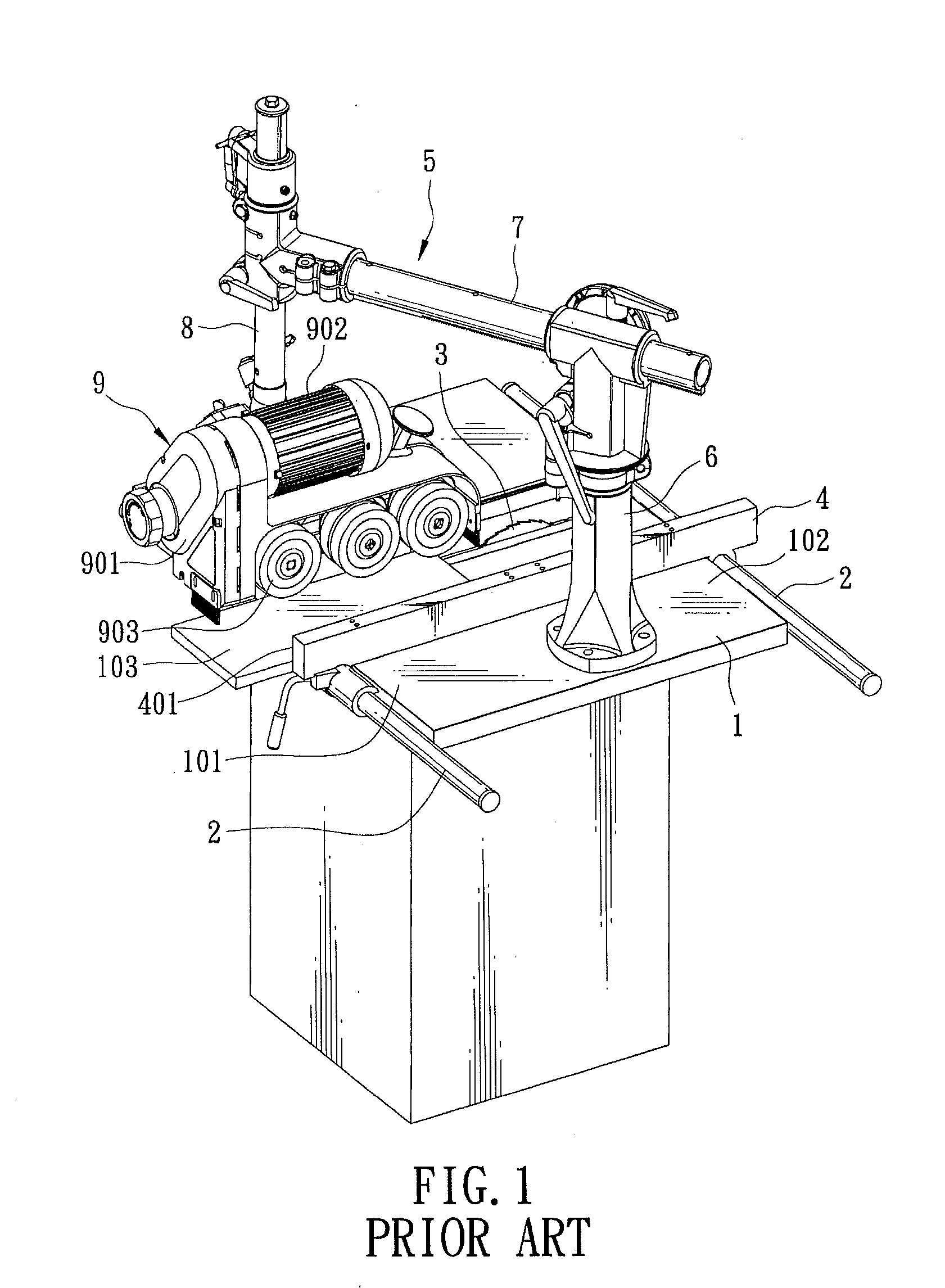 Feeding mechansim for a woodworking machine