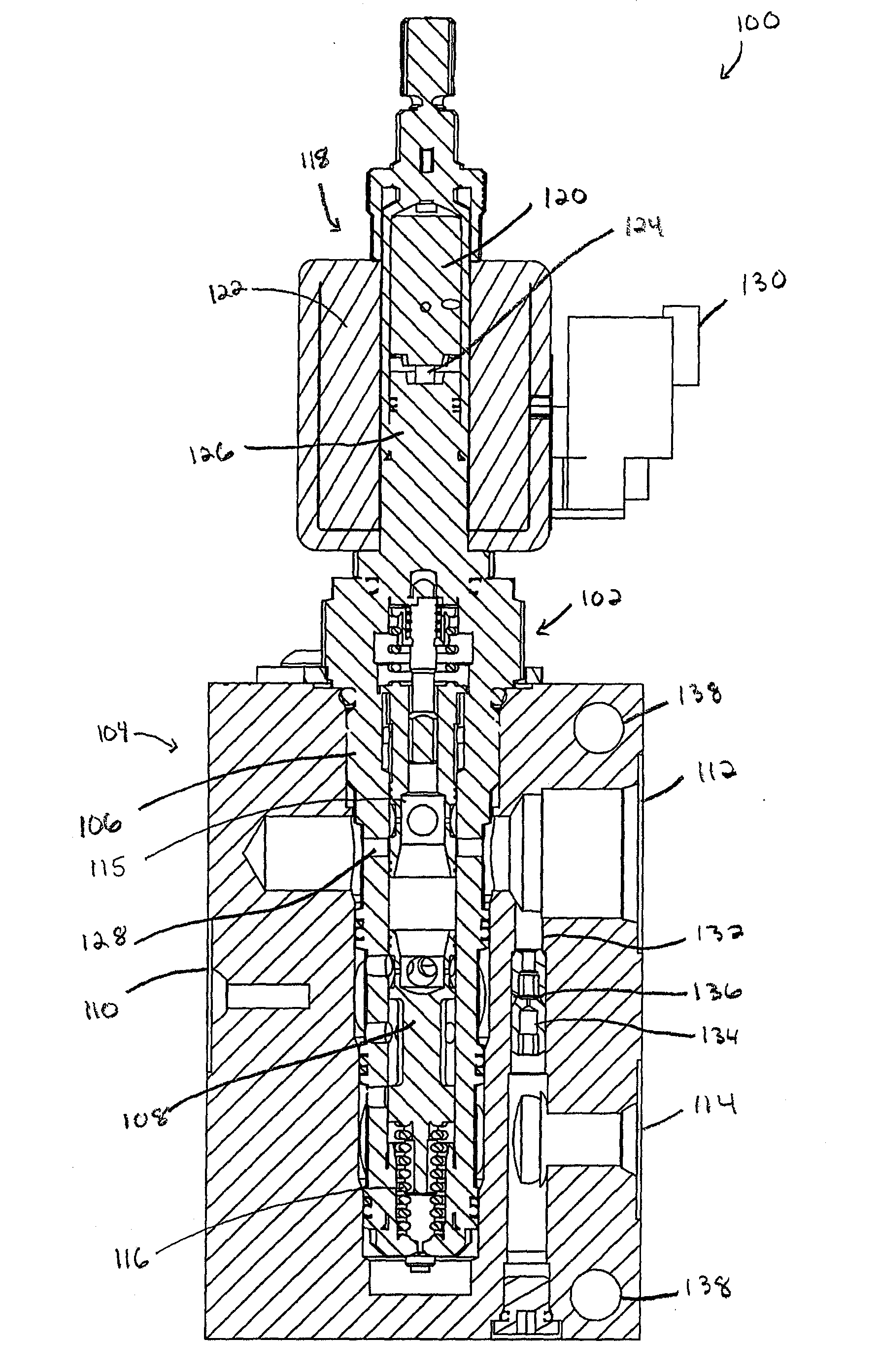 Hydraulic drive system for sand and salt spreaders