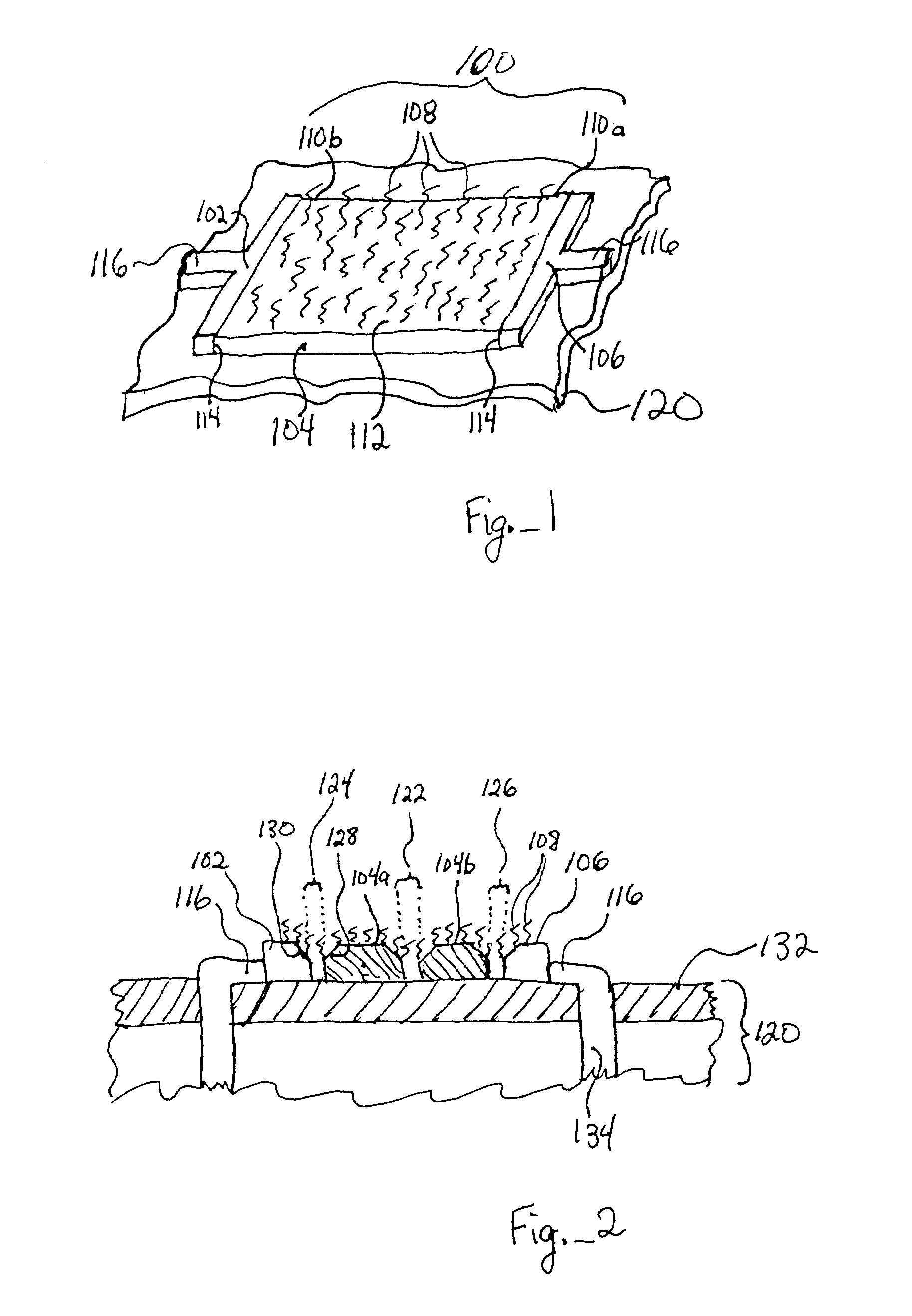 Electronically readable microarray with electronic addressing function