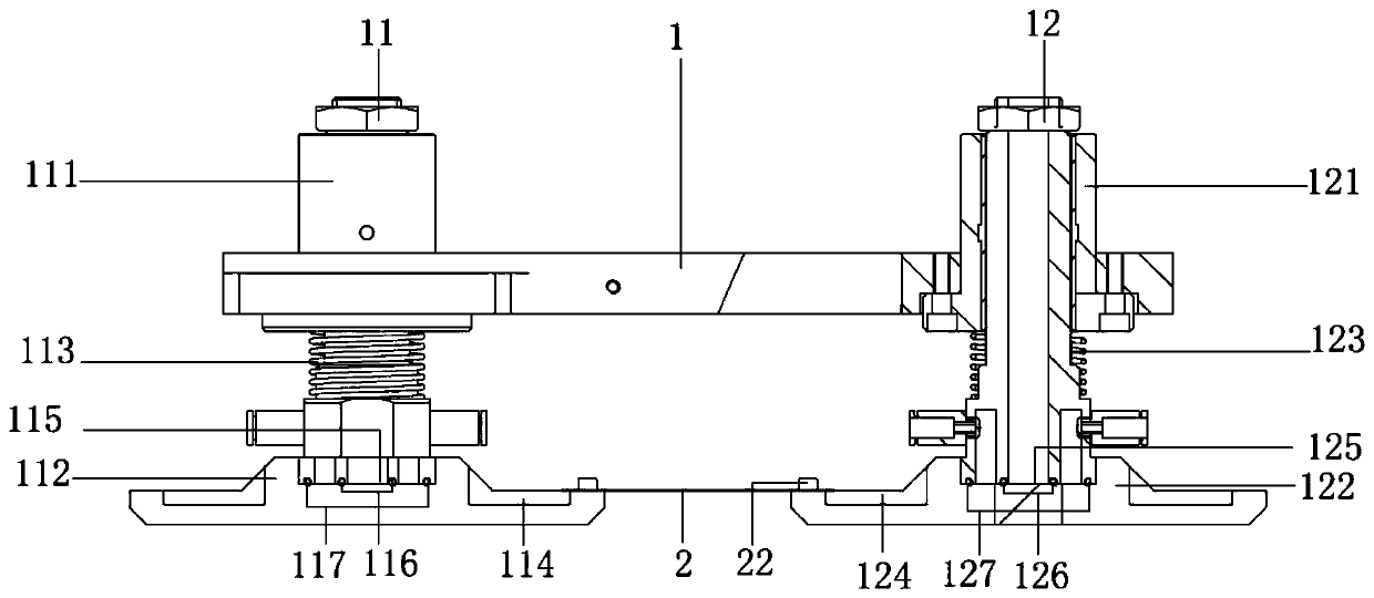 Anti-rotation vacuum sucker device