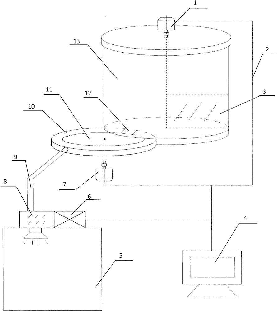 Rotating disc type dust aerosol generating device