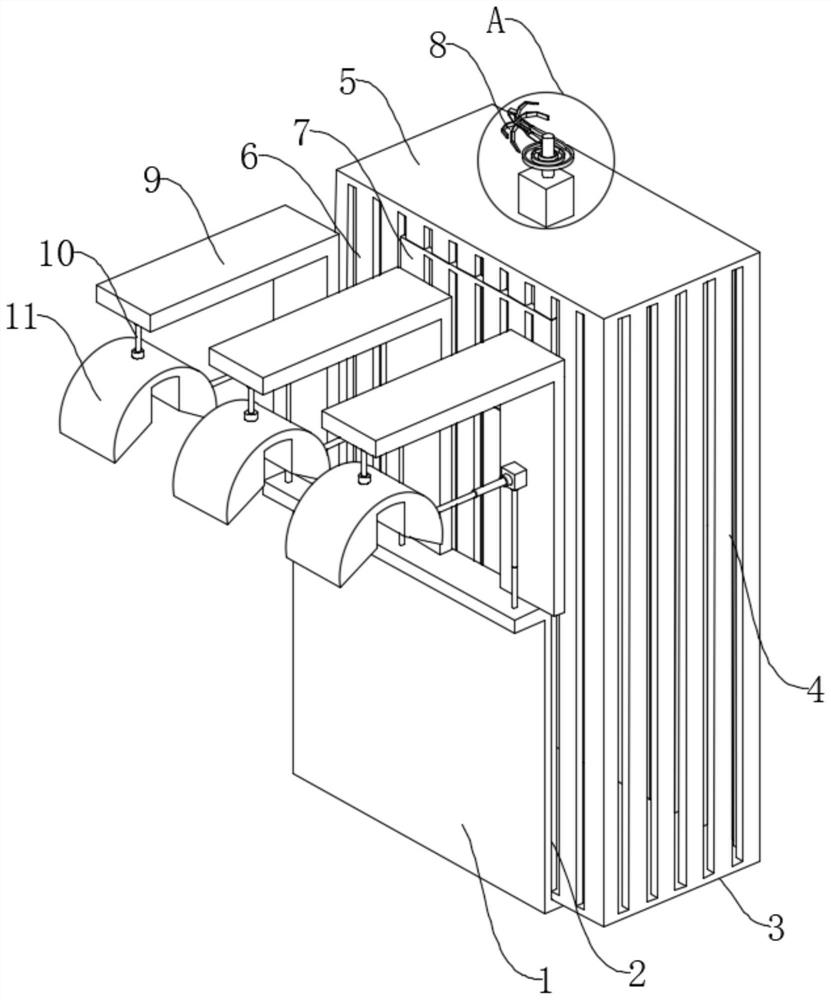 Sliding lock type iron tower climbing anti-falling safety device and anti-falling method thereof