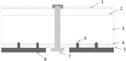 Method for manufacturing MWT photovoltaic cell with passivated back